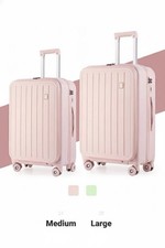 Luggage Suitcases, 2 Sets (2pcs) Green