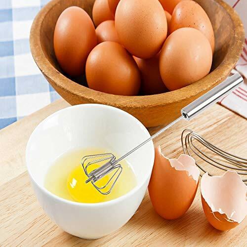 Premium Stainless-Steel Hand Push Whisk Blender, Egg Beater, Hand Egg Mixer for - Bild 3 von 7