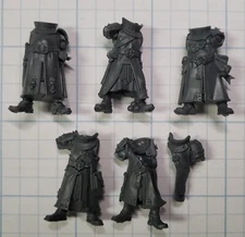 Warhammer Cities of Sigmar Bits Freeguild Fusiliers Robed Torsos & Legs Set x5 A
