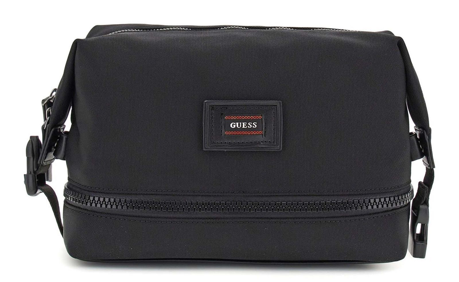 GUESS toiletry bag Arezzo Beauty Case With Double Zip Black