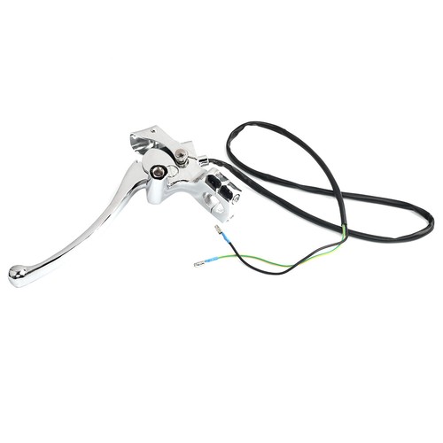 Pair Motorcycle 1" 25mm Handlebar Hydraulic Brake Clutch Lever Master Cylinder - Bild 7 von 10