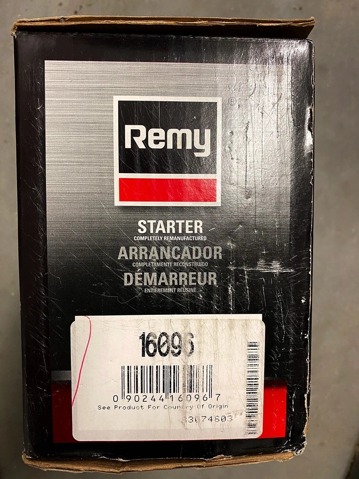 Starter Motor Remy 16096 for Toyota Land Cruiser Sequoia Tundra Lexus 08-11 - Image 2 of 4