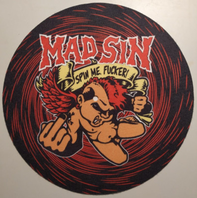 MAD SIN - SLIPMAT - Spine Me Fucker lim. 777  Nekromantix Meteors