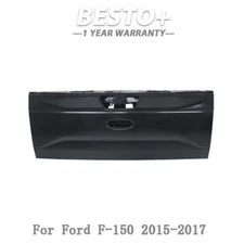 Steel Black Rear Tailgate Tail gate Shell W/o Flex Step For Ford F-150 2015-2017