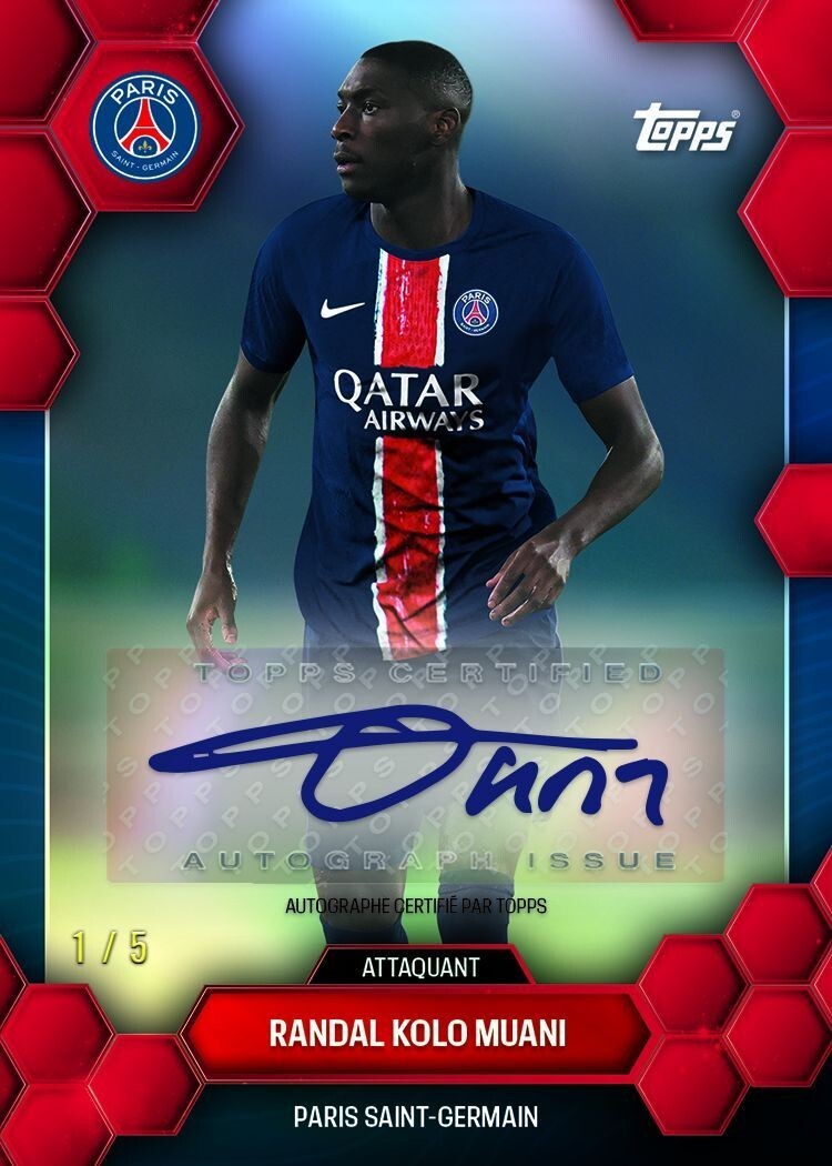 wccf footista PSG 24枚カードセット 2024-25 Paris Saint Germain FC Topps Fan Set (28 Cards) | eBay