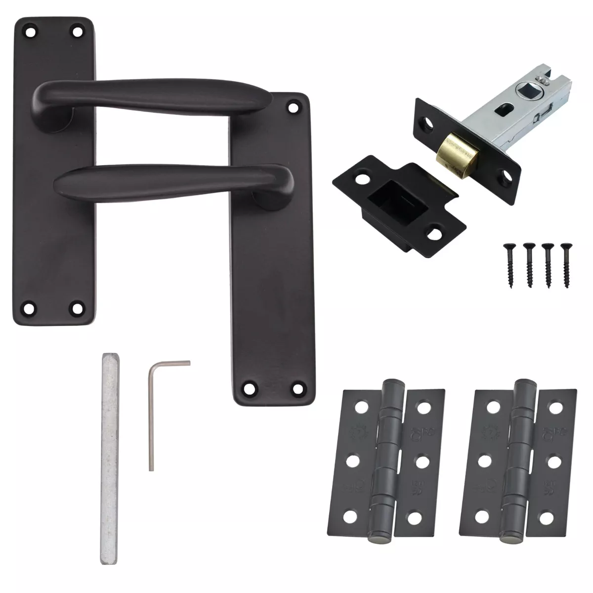 Door sale handle plate