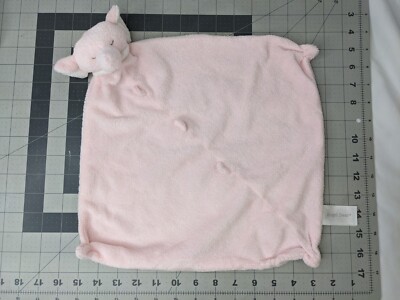 Angel Dear Pink Elephant Lovey Security Blanket Stuffed Animal Toy