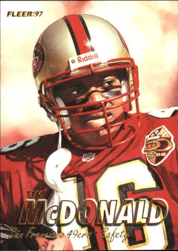 1997 Fleer Tim McDonald #309