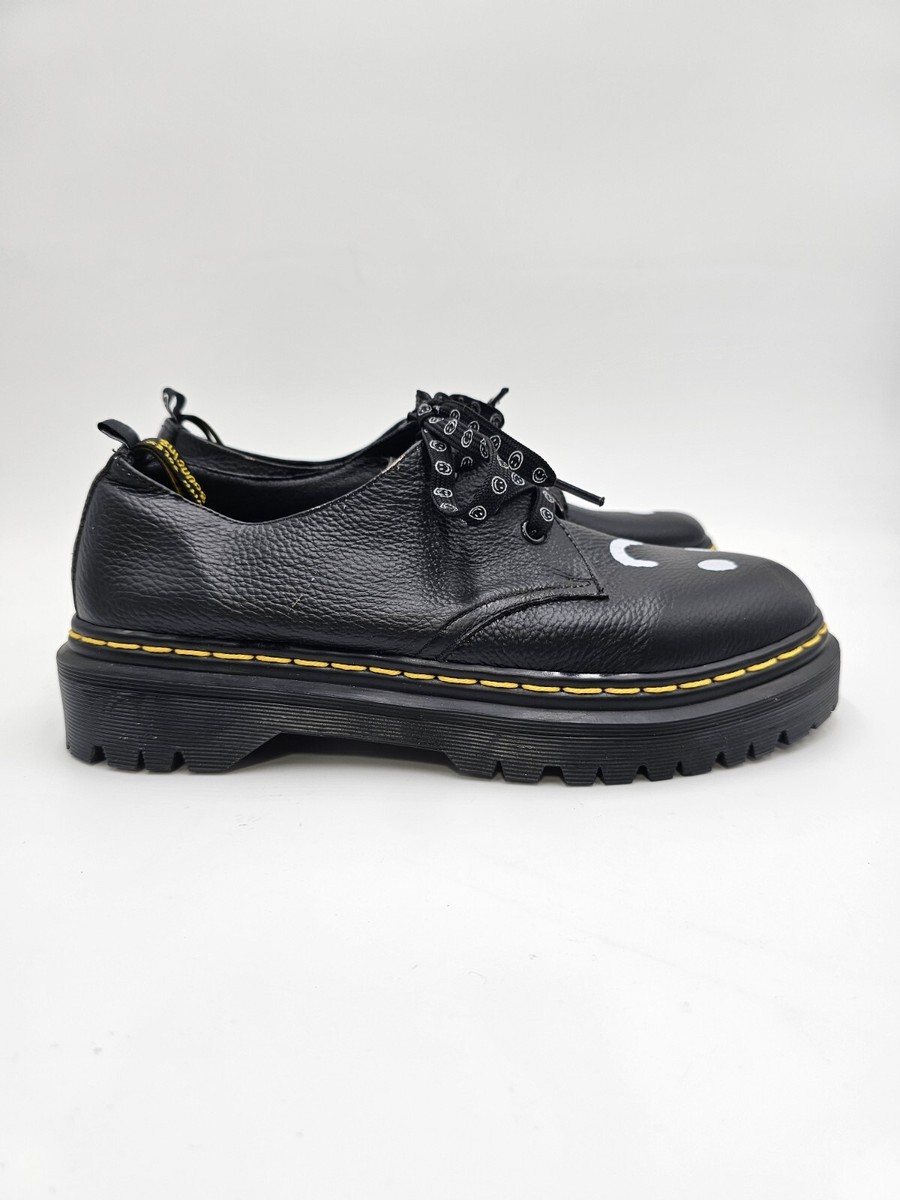 Dr. Martens x Lazy Oaf Black Limited Edition Sad Happy Face Dr. Martens x Lazy Oaf Black Limited Edition Sad Happy Face