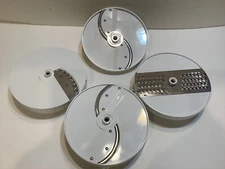 4 Oster Regency Kitchen Center Food Processor Slicing Shredding Cut Disc Blades