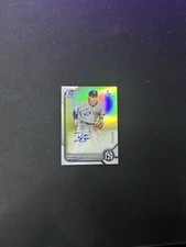 2022 Bowman Chrome - Prospect Autographs Refractor #CPA-BC Benjamin Cowles /499 