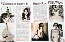 2pg History Article  Pics BARBIE A Champion of Modern  Elegant Style VERA WANG