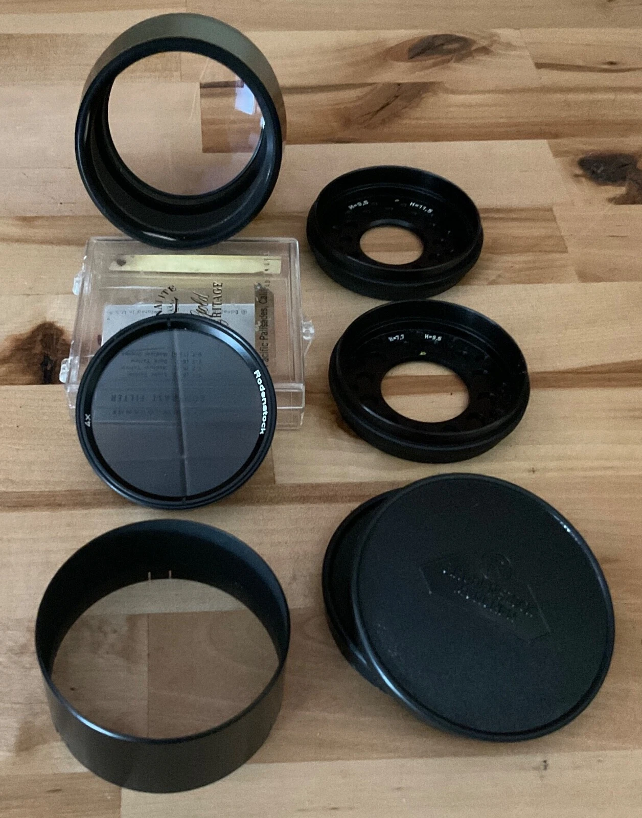 Rodenstock Imagon 300mm H:5.5 soft focus lens + diffusion disks + filter + hood