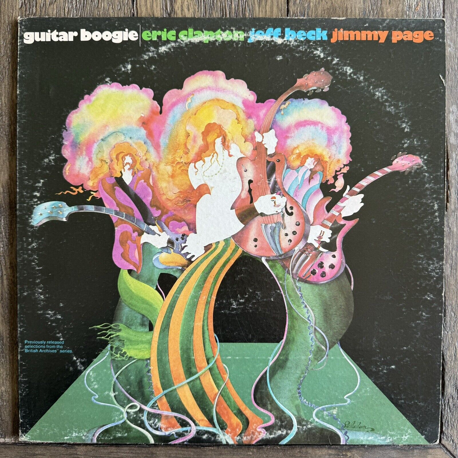 Eric Clapton, Jeff Beck, Jimmy Page - Guitar Boogie, Vinyl LP (1971) VG+/VG