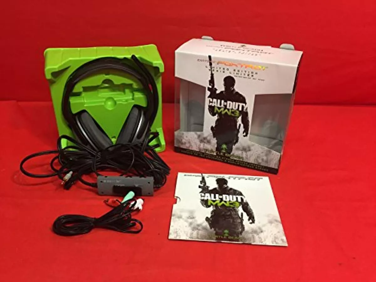 Turtle Beach Call of Duty Ghosts Ear Force Shadow Limited Edition Gaming  Headset