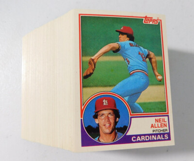 1983 TOPPS TRADED BASEBALL CARDS YOU PICK YOUR CARD #1T-132T (item#E33)