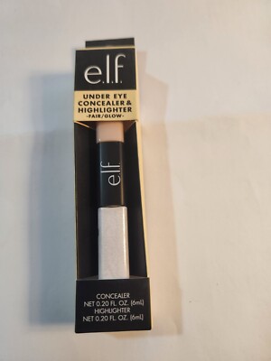e.l.f. Under Eye Concealer & Highlighter Fair Glow (New/Sealed)