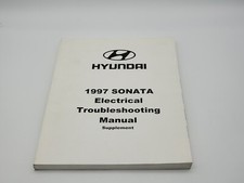 1997 Hyundai Sonata Electrical Wiring Diagram Manual Book Schematic - Read