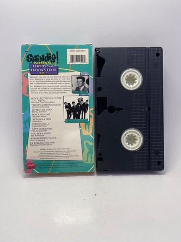 SHINDIG TV Show British Invasion Vol. 1 1965 Songs VHS 1992 Herman’s 8️⃣ - Picture 2 of 2