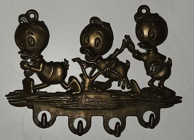 Vintage Ducktales Schlüsselbrett metal-  Tick Trick und Track