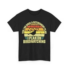 Birdwatcher Shirt, I Plan On Birdwatching Retirement Birdwatcher Vintage Shirt 