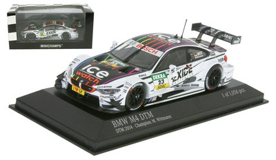 Minichamps BMW M4 DTM (F82) 'RMG' DTM Champion 2014 - Marco Wittmann 1/43 Scale