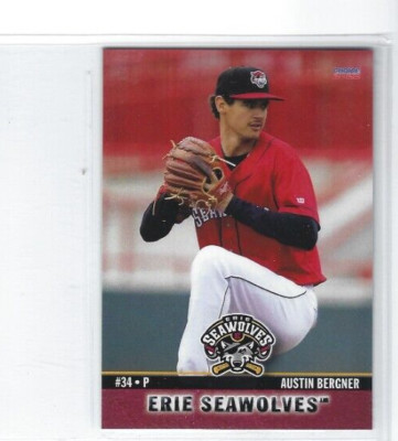 2022 Erie SeaWolves (Double A-Detroit Tigers) Austin Bergner