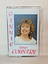Cassette Ginnie Grubb Ginnie Sings Country Dove Country DC-110 Blue Tape