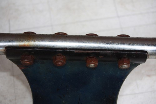 OEM SIMPLEX SERVI-CYCLE motorcycle HANDLEBARS with DASH PLATE - USA original - Picture 9 of 9