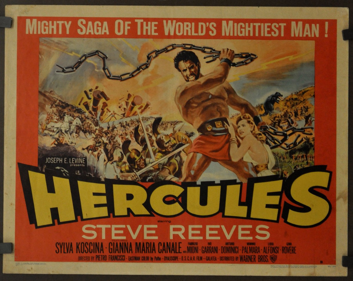 HERCULES 1959 ORIGINAL 22X28 