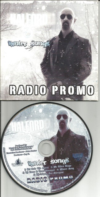 Judas Priest ROB HALFORD Winter Songs RARE 5TRX Sampler ...