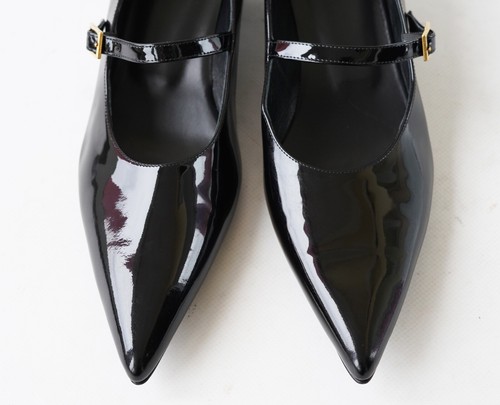 Elegant Khaite Patent Leather Shoes, Size 40, Made in Italy - Picture 5 of 22