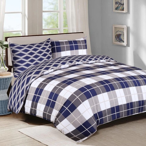 Duvet Cover Bedding Set With Pillow Cases Single Double King Size Quilt Covers - Picture 77 of 165