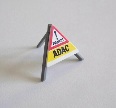Playmobil (R3121) Garage - Signalling Triangle ADAC Breakdown 4078 4079