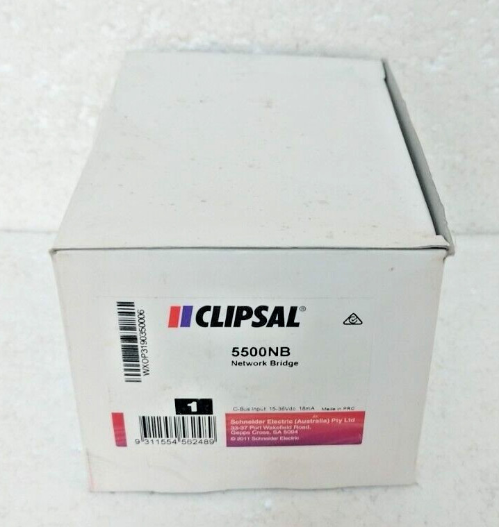 CLIPSAL 5500NB Network Bridge, C-Bus Control and Management System
