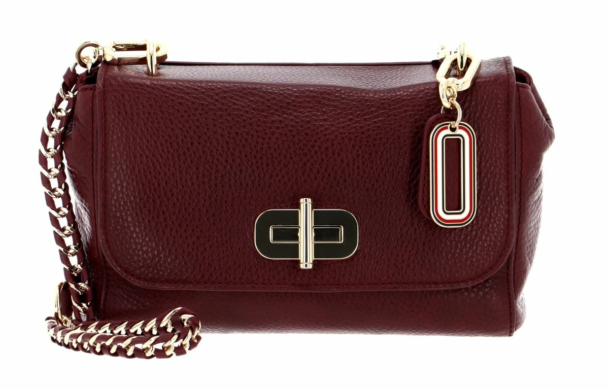Tommy hilfiger 2025 soft turnlock satchel