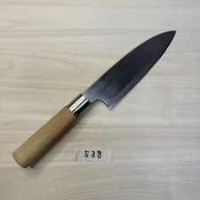 Japanese Kitchen knife, Deba knife ,#538 , used,  made in Japan 170/320mm, 195g