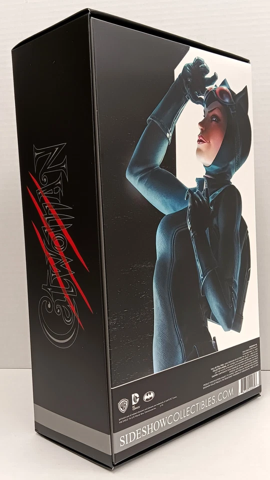 FIGURA COLECCIONABLE CATWOMAN SEXTA ESCALA ESPECTÁCULO LATERAL SIN ABRIR Foto 4 de 4