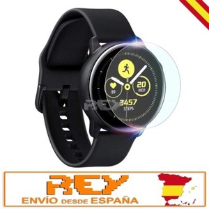 Película protectora para Samsung Galaxy Watch Active 2, Protector de  pantalla de vidrio templado 3D de 40mm y 44mm, película de pantalla  completa de fibra de vidrio suave|Accesorios inteligentes| - AliExpress