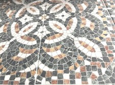 8x8 Verona Mosaic Multi Color Porcelain Patterned Floor Wall Tile ONE Piece