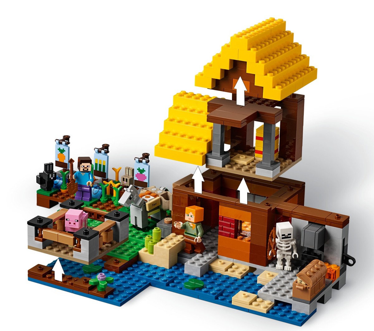 LEGO Minecraft: The Farm Cottage (21144) for sale online