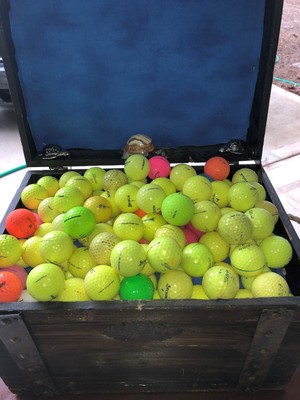 120  Assorted Crystal Volvik, Srixon, Mojo, Wilson Etc. A-3A Quality! 10 Doz.