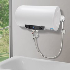 70L Electric Water Heater Household Shower Hot Water Warmer w/ Temp Control