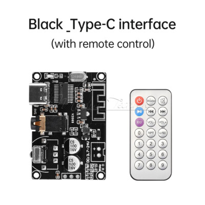 Micro USB/Type-C Bluetooth Audio Receiver Board Wireless Stereo Music Module