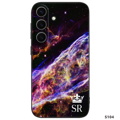 Planet Personalised Name Phone Case For Samsung Galaxy S24 A56 A16 A55 TPU Cover - Picture 4 of 45