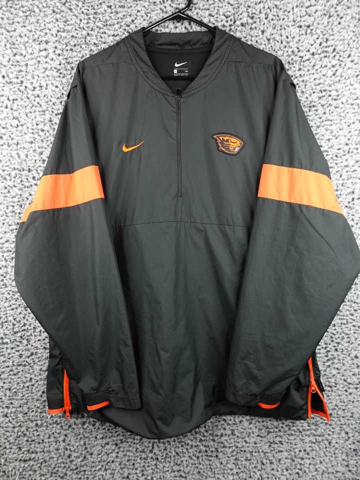 Nike Storm-Fit OSU Oregon State 1/4 Zip Pullover Windbreaker Long Sleeve XXL - Image 2 of 4