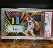 2019 Ja Morant Select Rookie Jersey Auto Gold /10 RPA Player Worn 3 Color Patch