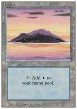 MTG Magic the Gathering Island (295/306) Revised Edition LP