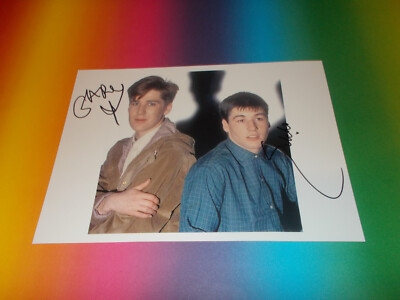 China Crisis wishful thinking signed signiert Autogramm auf 20x28 Foto in person