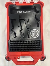 Sig Sauer P320 XCarry Insert for Milwaukee Packout – Holds 2 Mags + 95 Rounds
